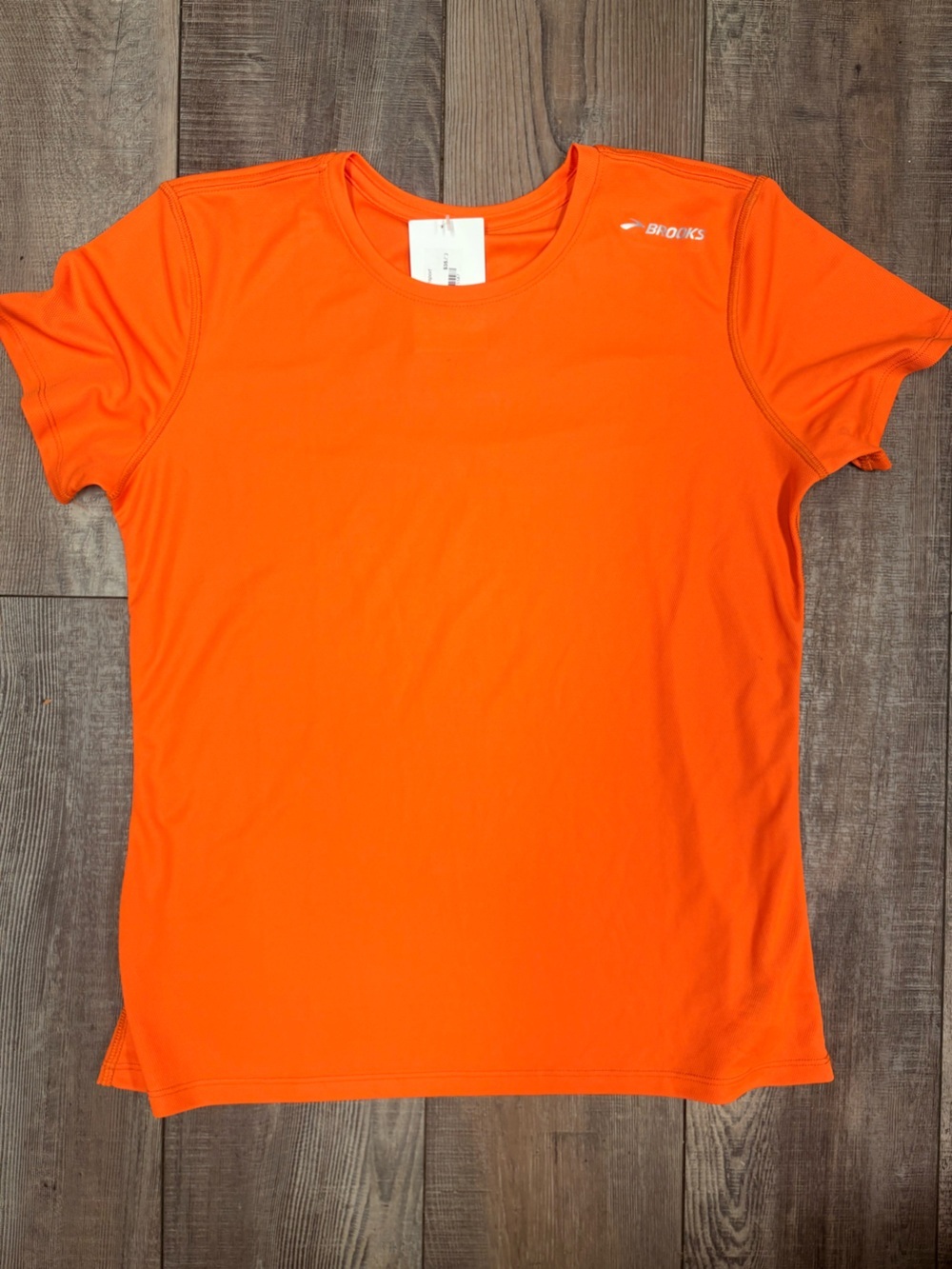 Brooks Women’s  Short Sleeve Shirt in Vibrant Orange